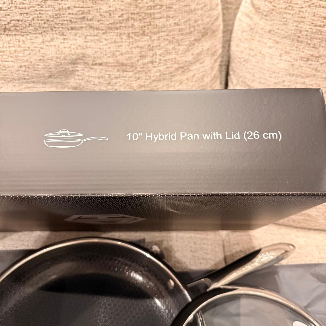 HEXCLAD 26cm ハイブリッドフライパン 蓋付き