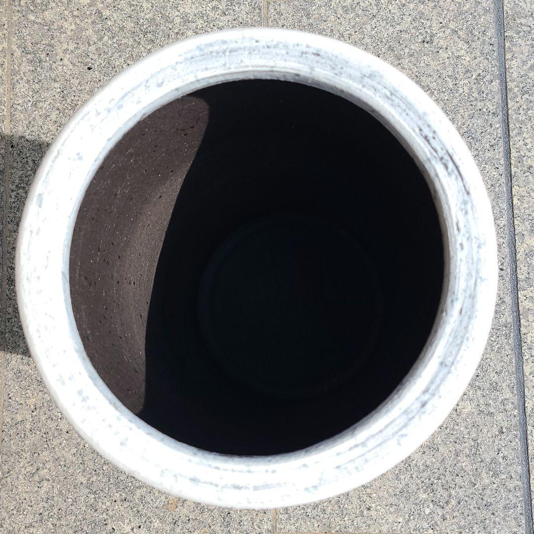 信楽焼傘立て 刷毛目 高さ４５cm
