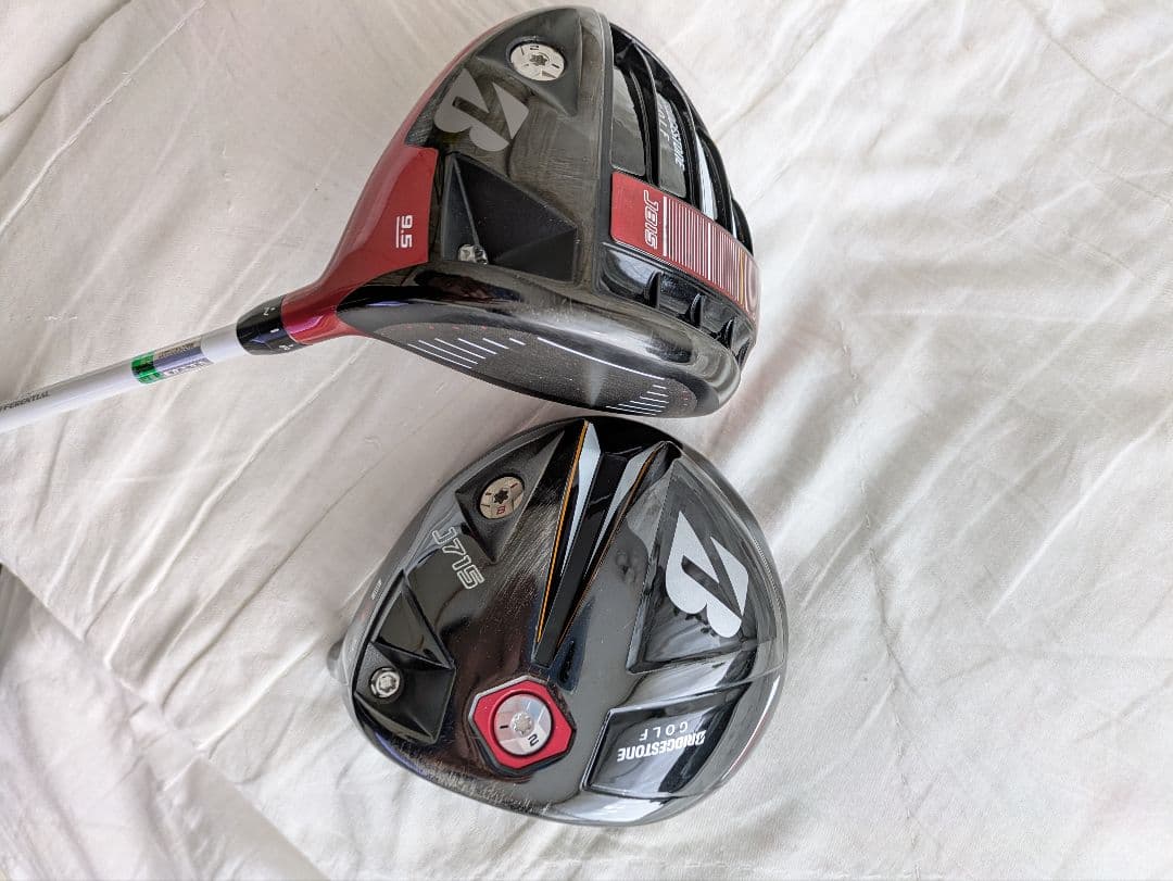ブリヂストン　J815とJ715　1W9.5°　ドライバー　右利き　付属品多数
