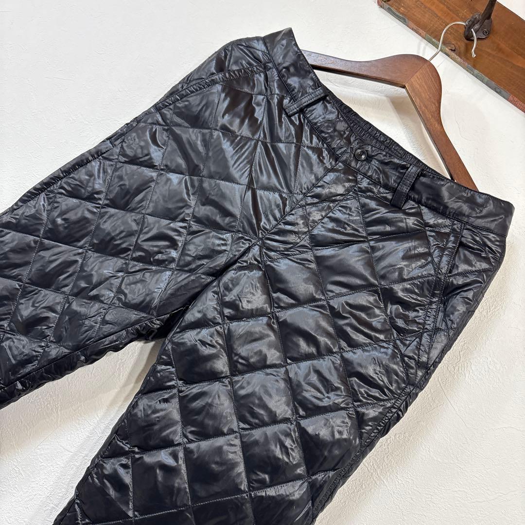 62美品　BEAMS GOLF ダウン　キルティング パンツ　ルコック　フィラ