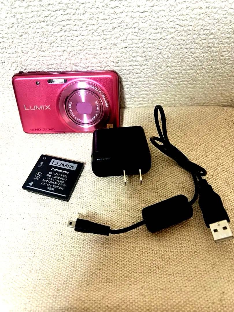 LUMIX DMC-FX80 ピンク