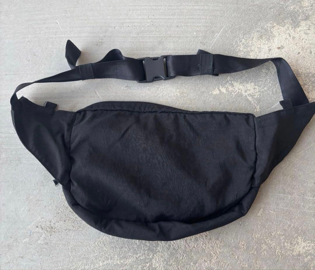 OLD STUSSY ブラック ショルダーバッグ