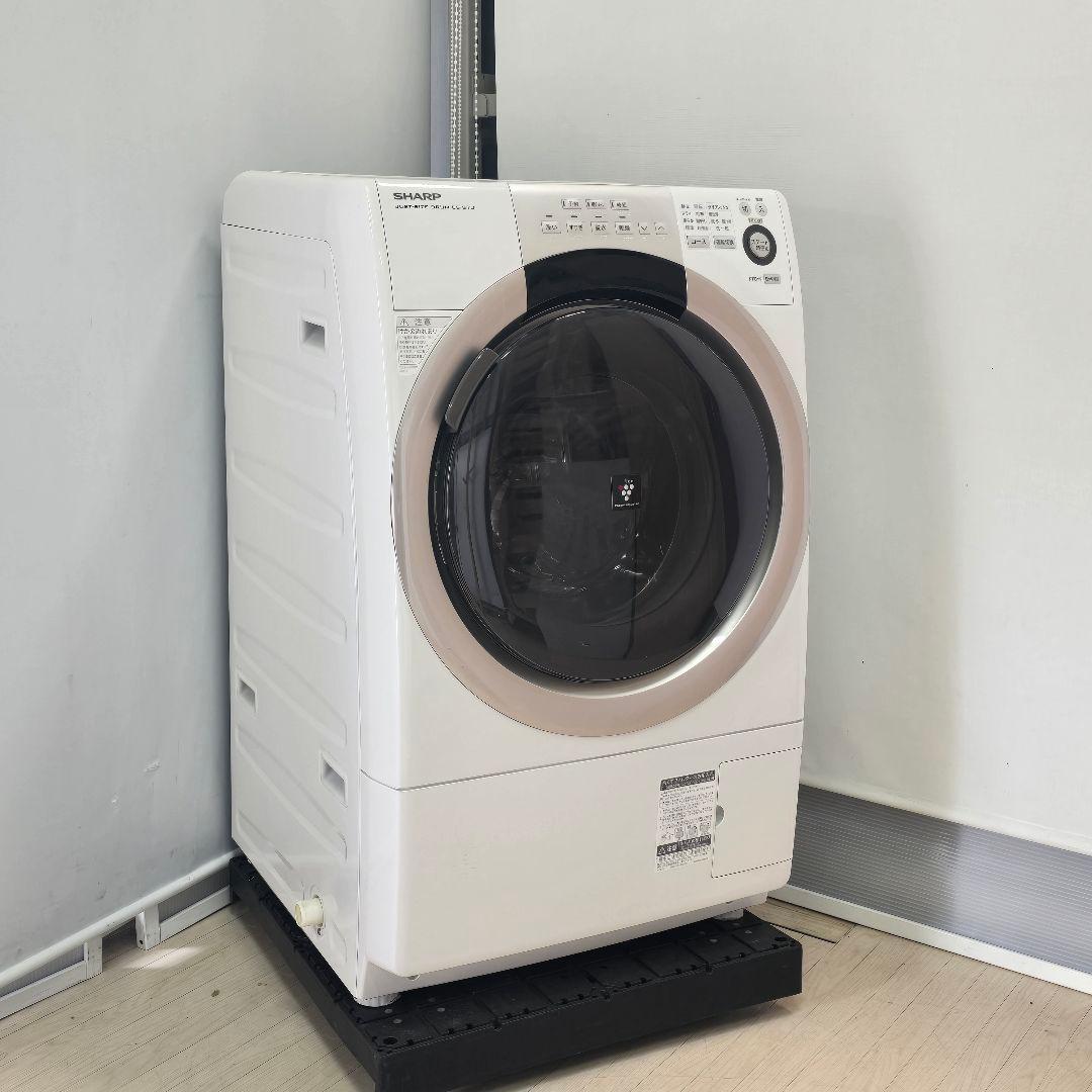 【完全分解洗浄済み】シャープ 7KG ドラム式洗濯機 2015年製