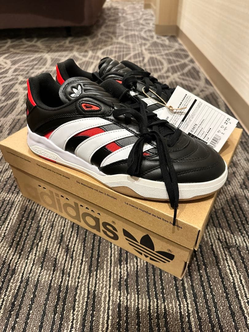 シューズ adidas PREDATOR MUNDIAL BLACK/FTWWHT