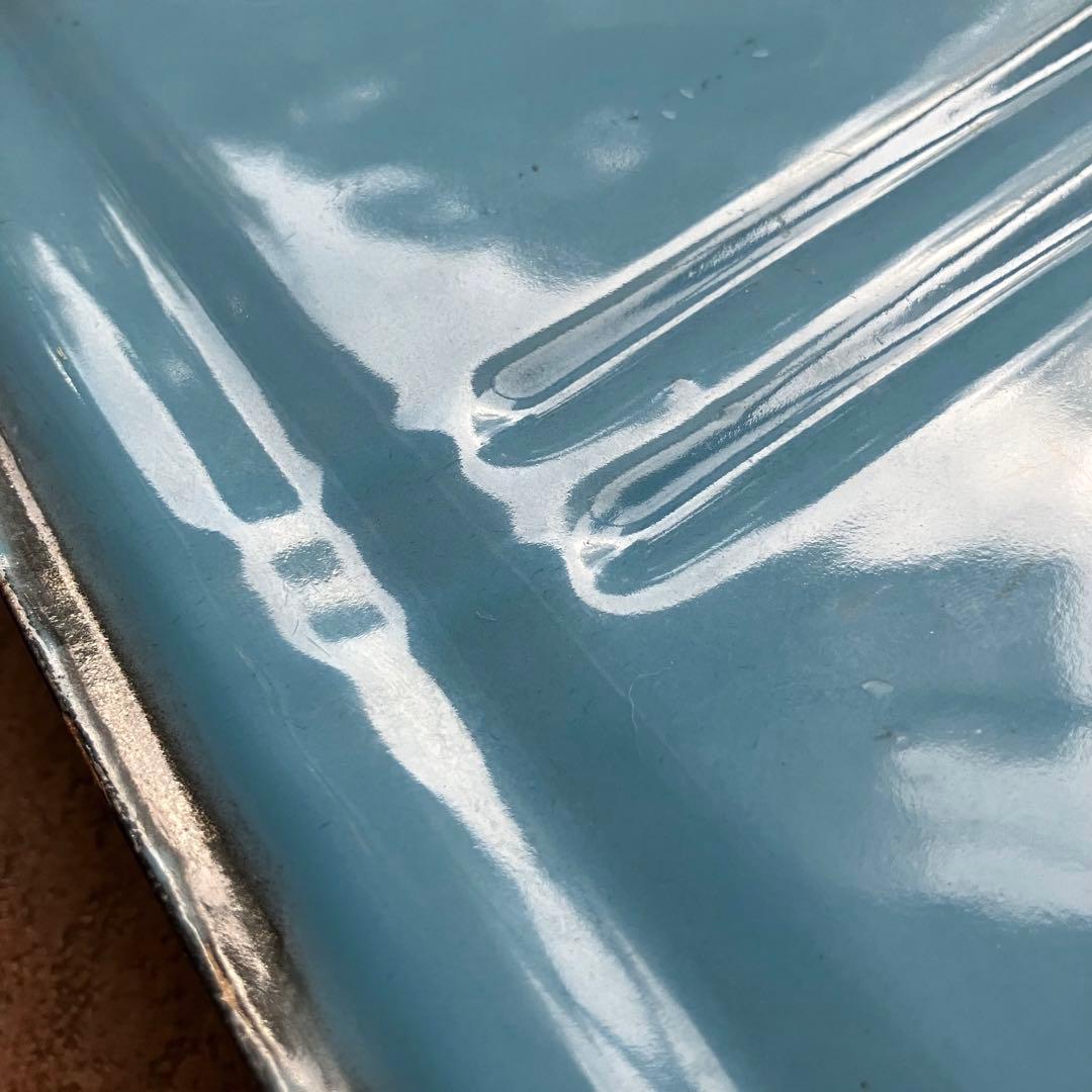 ヴィンテージ エナメル レードル ラック / ホーロー