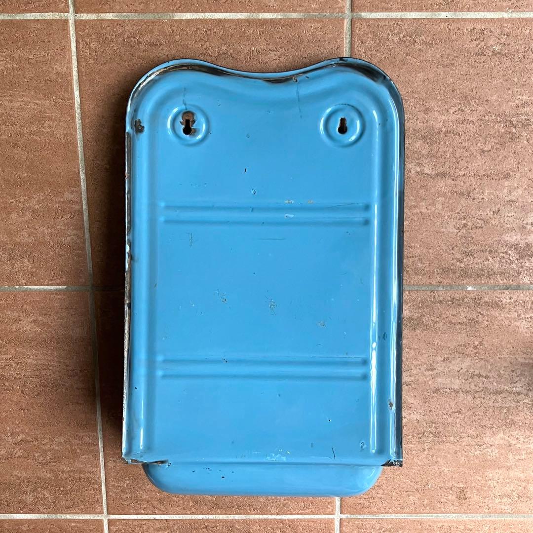 ヴィンテージ エナメル レードル ラック / ホーロー