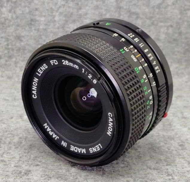 Canon ＮFD 28mm f/2.8 単焦点レンズ