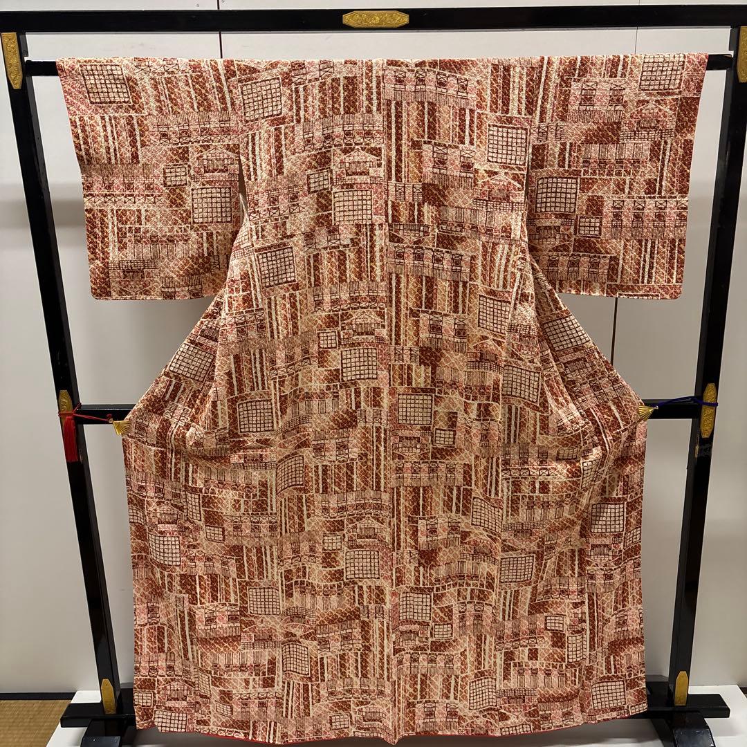 合馬公式アカウント1様　AK-4350 総絞り 蜘蛛の巣絞り