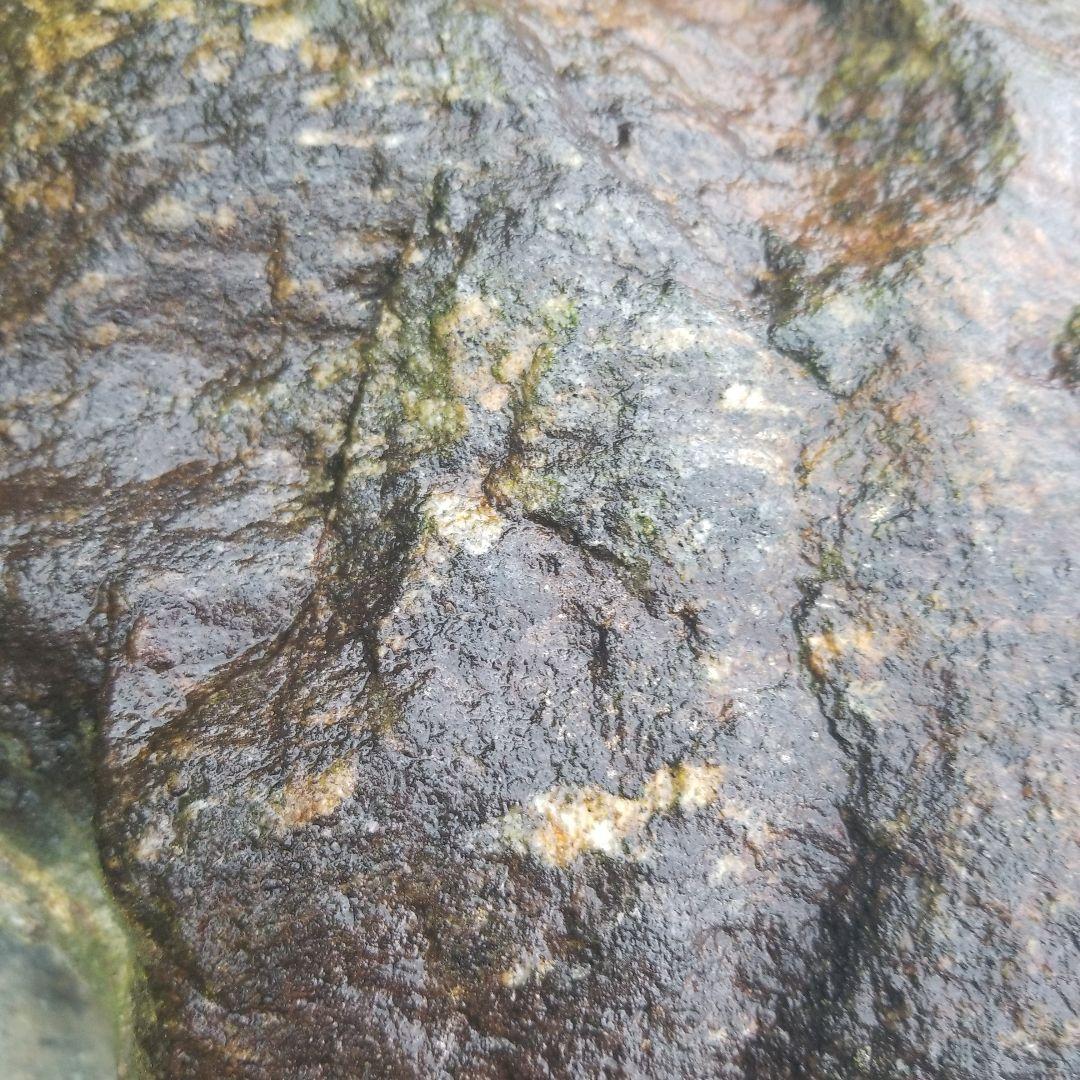 希少原石　結晶片岩　シスト　庭石　ロックガーデン　ガーデニング　宝石物質