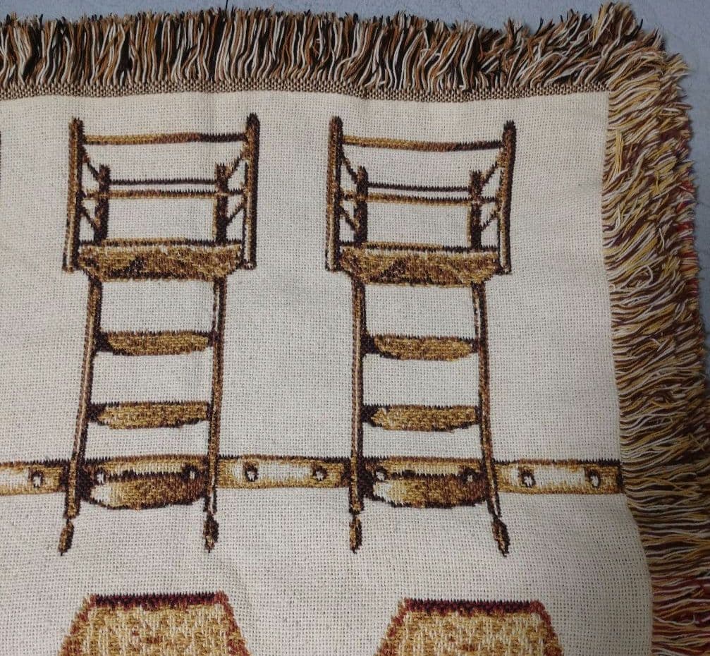 【徒歩】 ベッドカバー アメリカン カントリー マルチカバー