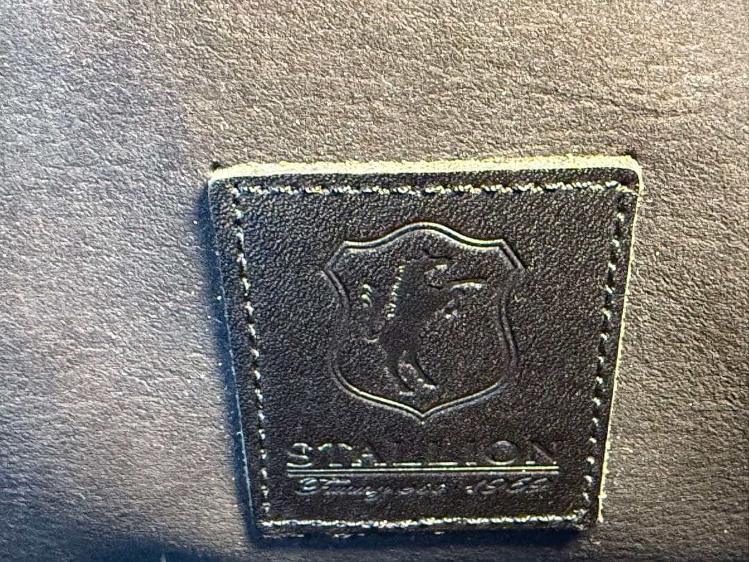 [限定品] FUNNY製STALLION,エレファント革手提げビジネスバッグ