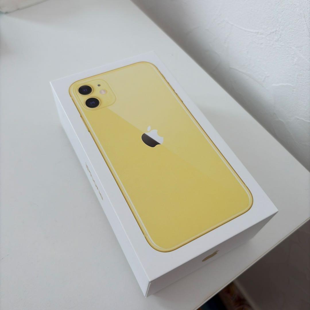 iPhone11 イエロー 64g SIMフリー