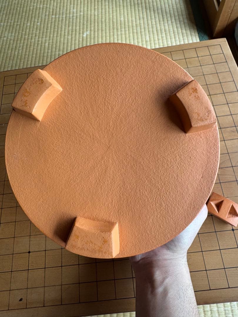 涼爐 陶工 茶道具 在銘