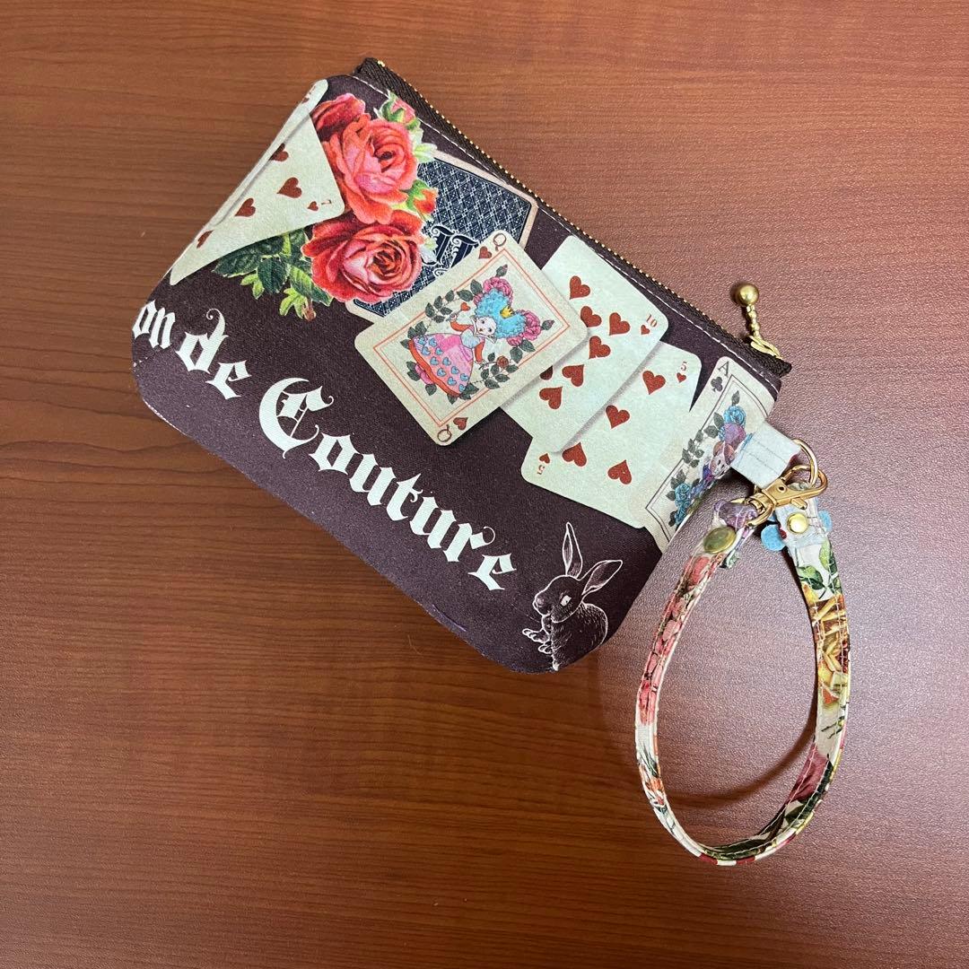 ジョリーフルール　新作メゾンドクチュール　たっぷりフリルトート＆14㎝ポーチ　①