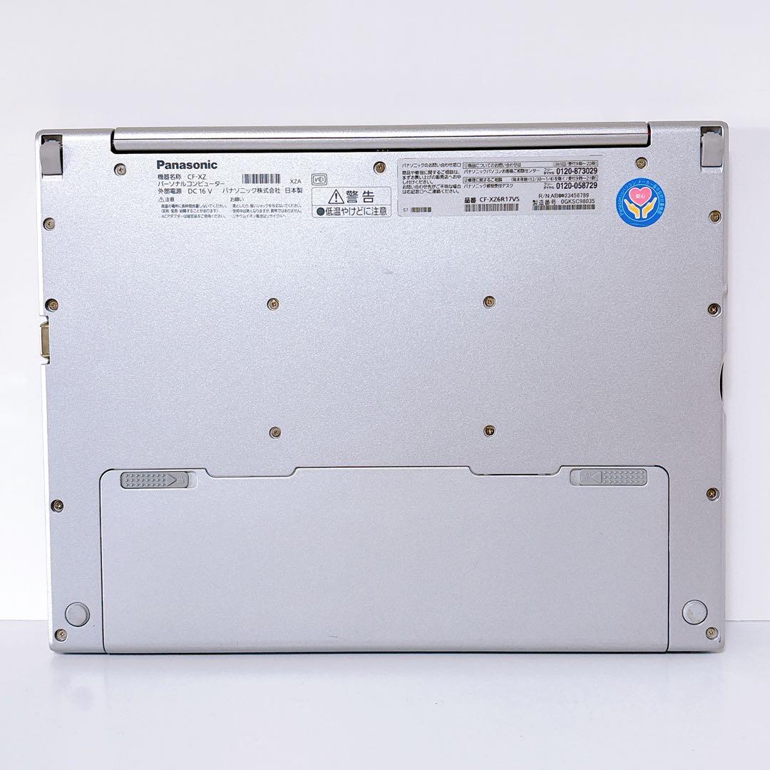 パナソニックレッツノートCF-XZ6 タブレット i5 8GB SSD256GB
