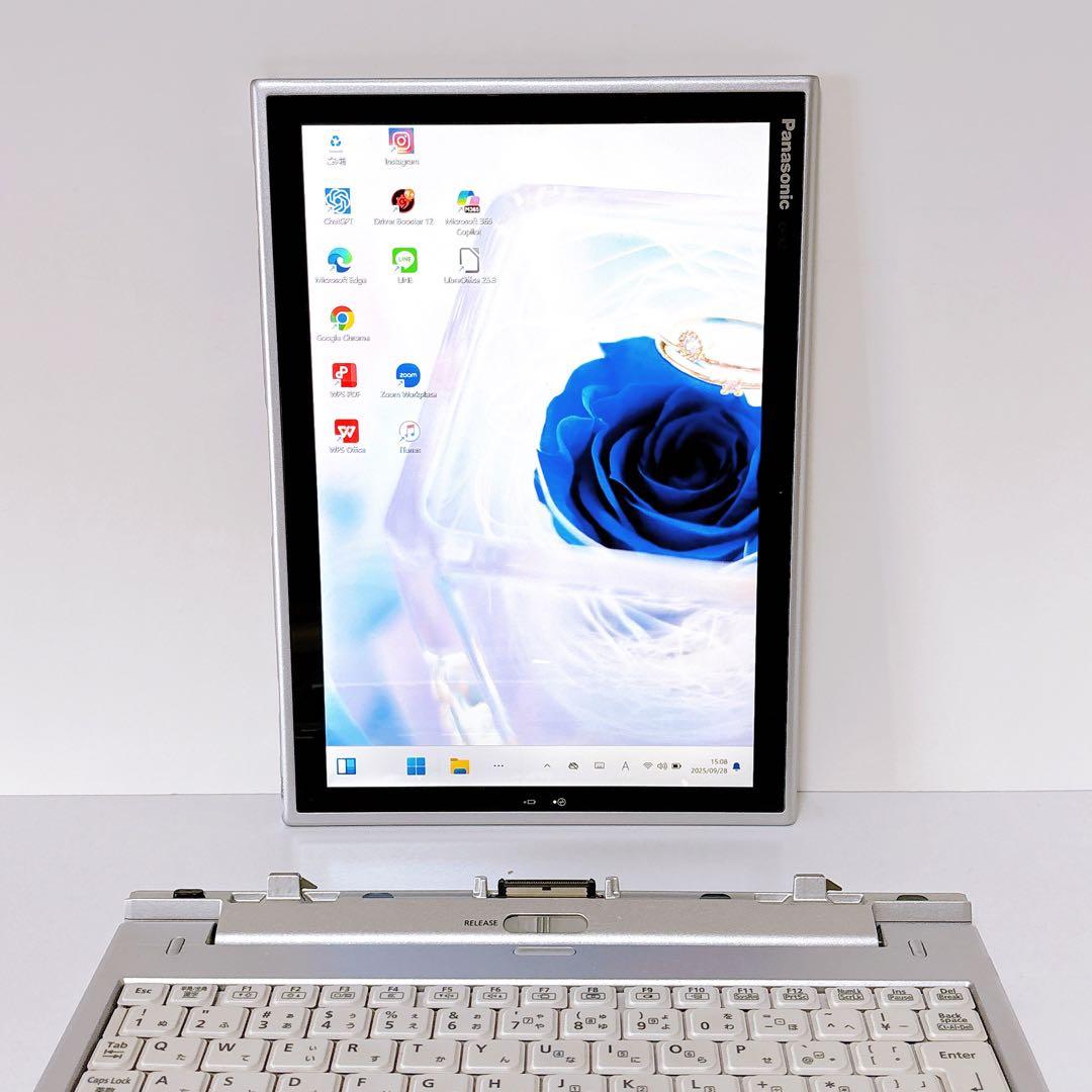 パナソニックレッツノートCF-XZ6 タブレット i5 8GB SSD256GB