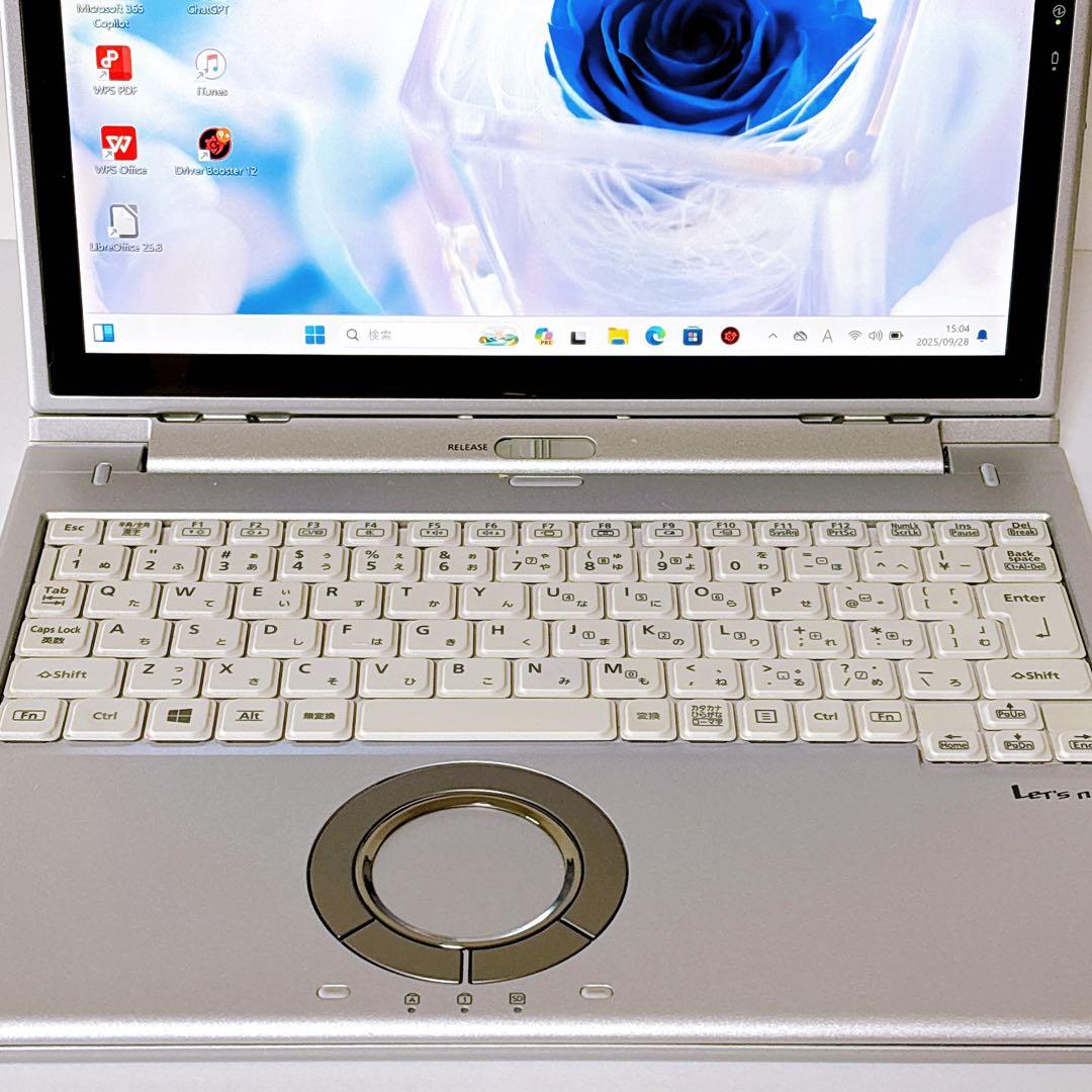 パナソニックレッツノートCF-XZ6 タブレット i5 8GB SSD256GB