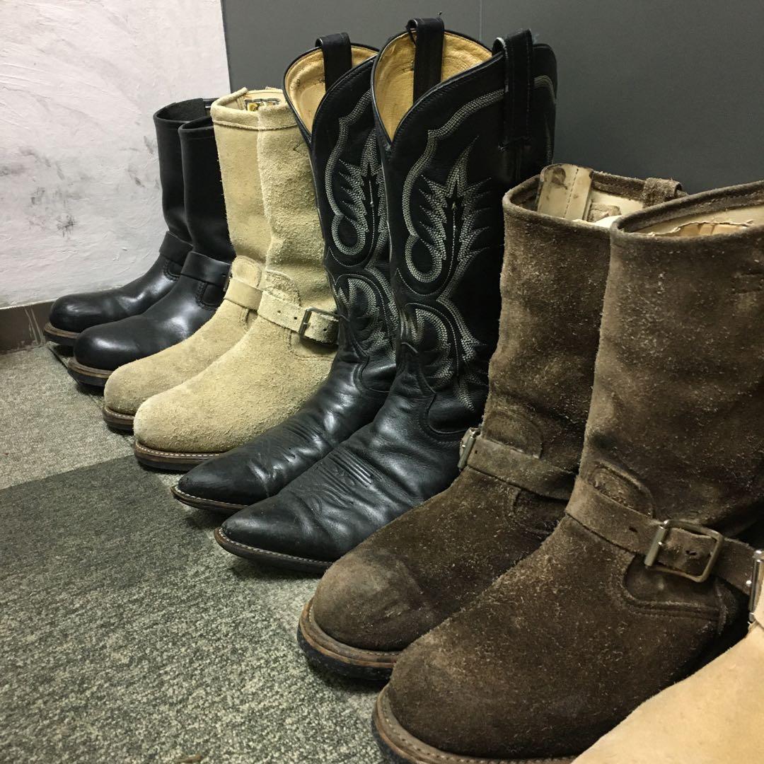 90年代　新品同様Hawkinsホーキンス エンジニアブーツ26.0cm／