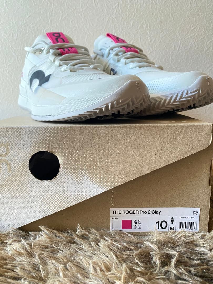 THE ROGER Pro 2 Clay JP28 ホワイト/ピンク
