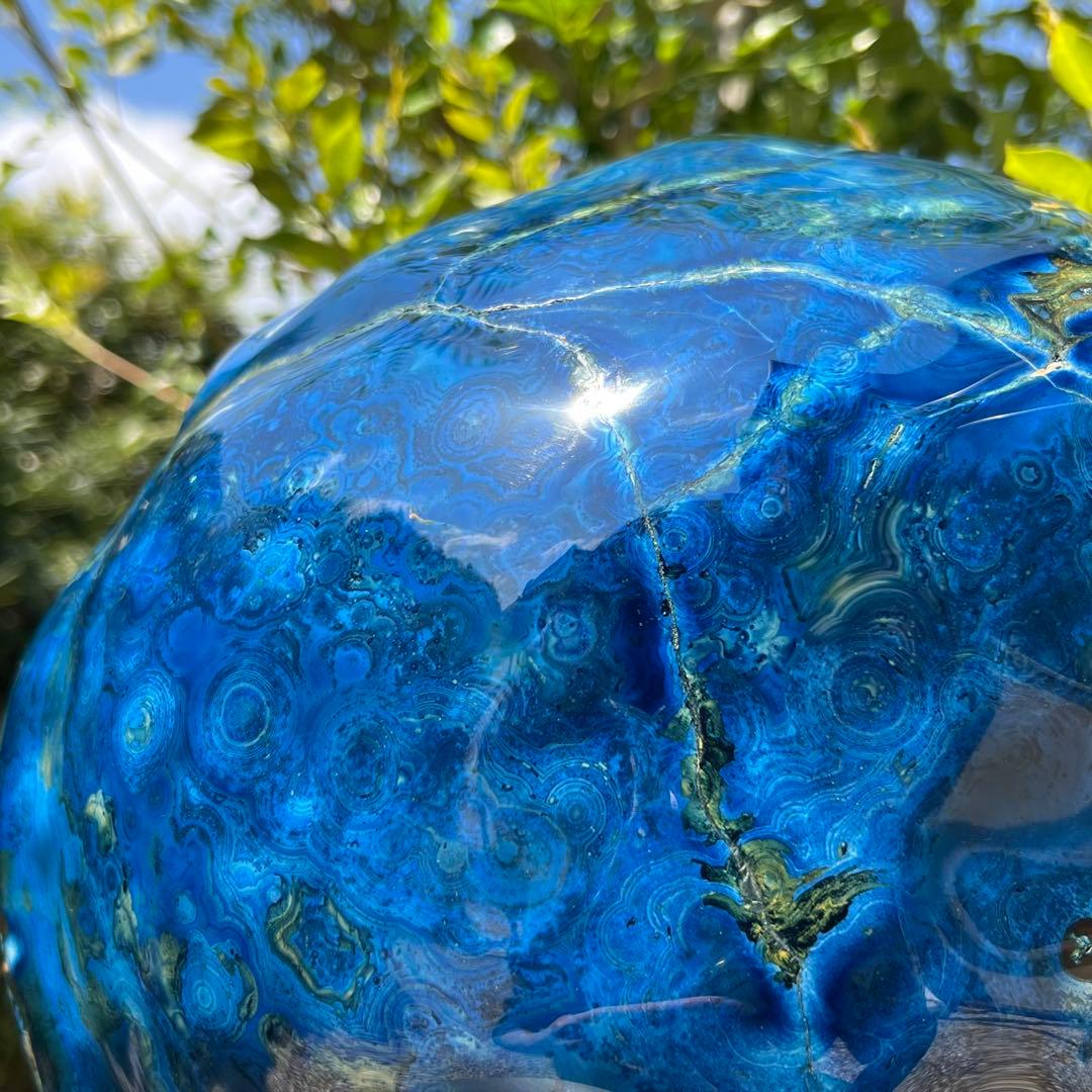 ✳️専用‼️✮家宝級逸品✮超極大✮癒される色模様✨ブルーメノウ 青瑪瑙 原石 天然石