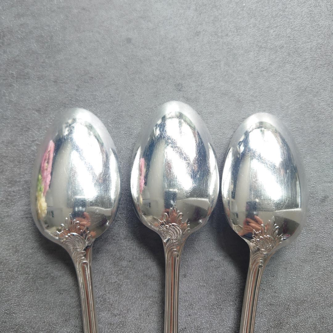 希少 クリストフル マルリー デザートスプーン 3点