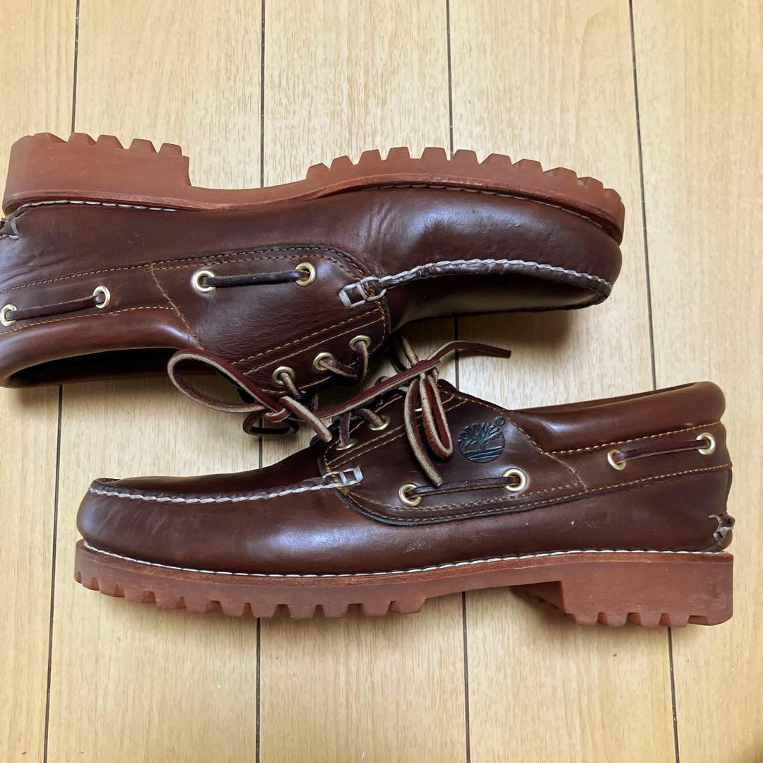 【美品】Timberland 3eye Classic LUG 27cm