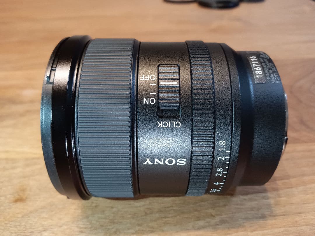 【高品位レンズフィルター付き】新品級 SONY FE 20mm F1.8 G