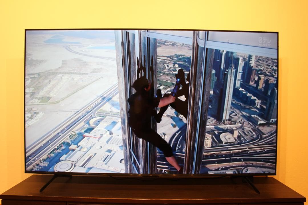 美品 TCL 75T8B 2024年製 75インチ大迫力4K地デジネット動画対応