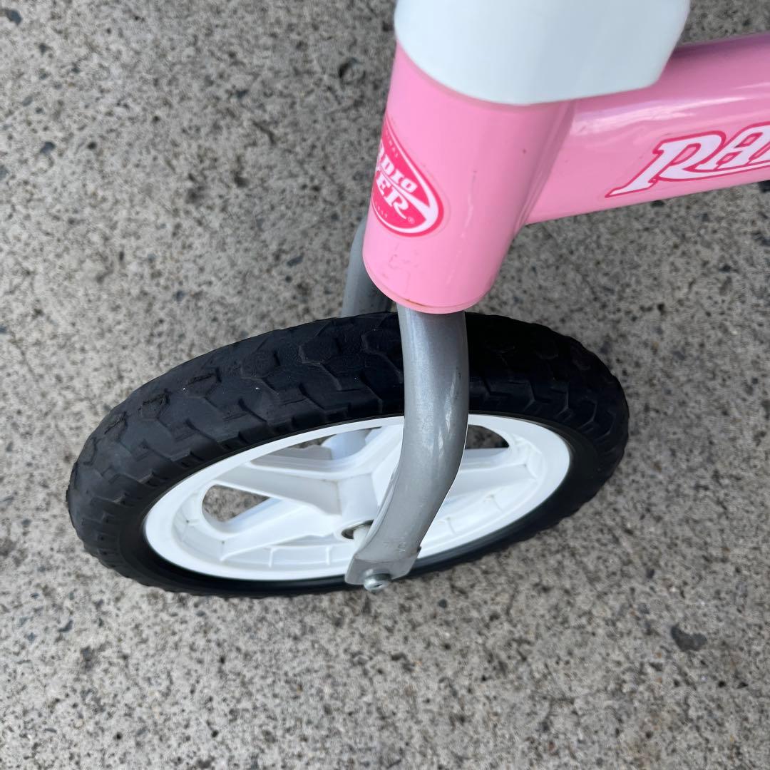 バランスバイク　ラジオフライヤー　ピンク　ストライダー