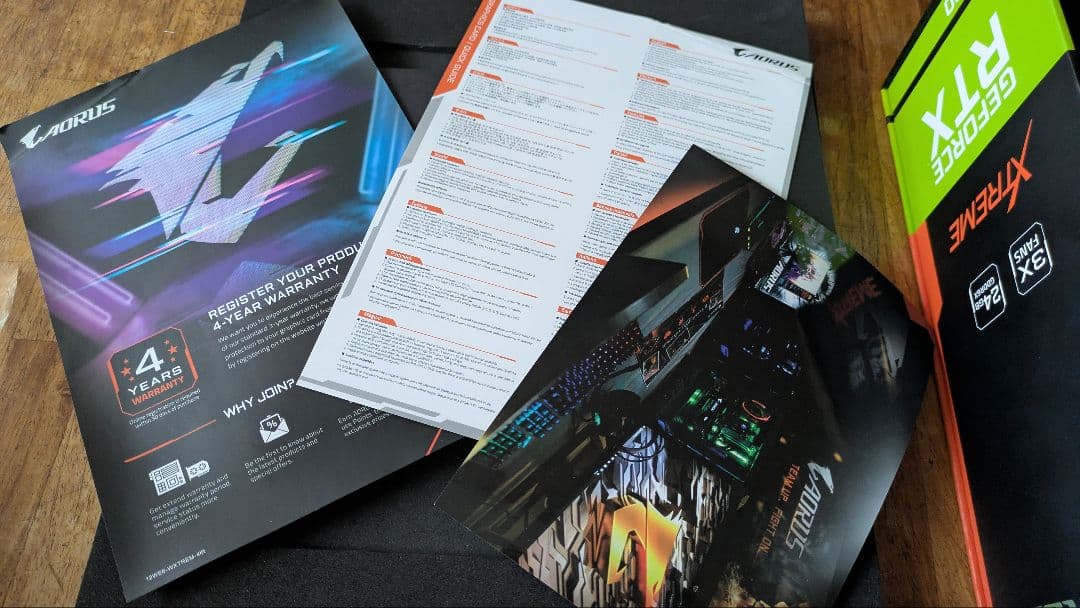 AORUS GeForce RTX 3090 XTREME ジャンク