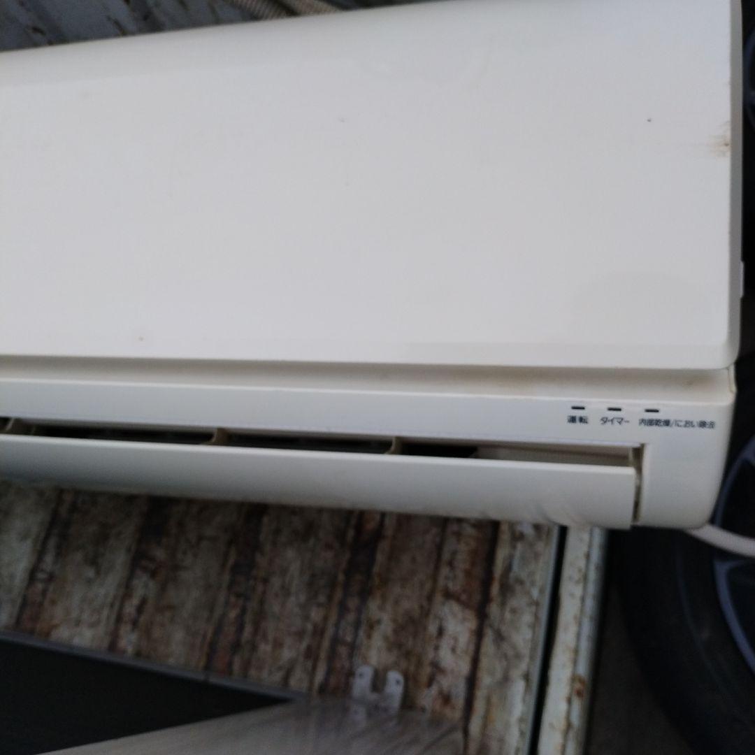 送料無料　パナソニック６畳エアコン ２０１５年　配管セット　リモコン　裏板　実働