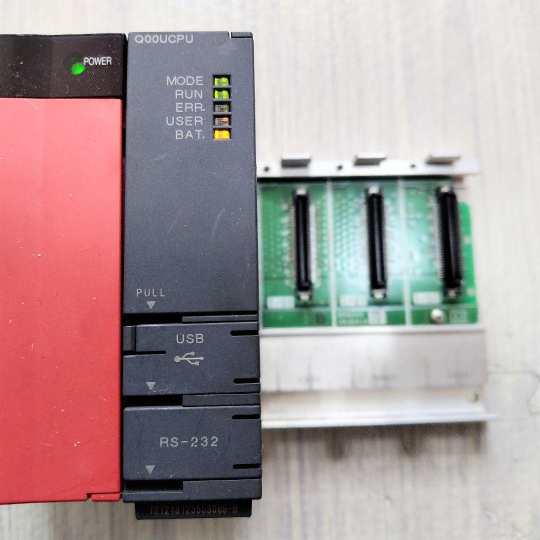 MITSUBISHI 三菱電機PLC CPUユニット Q00UCPU 2台セット