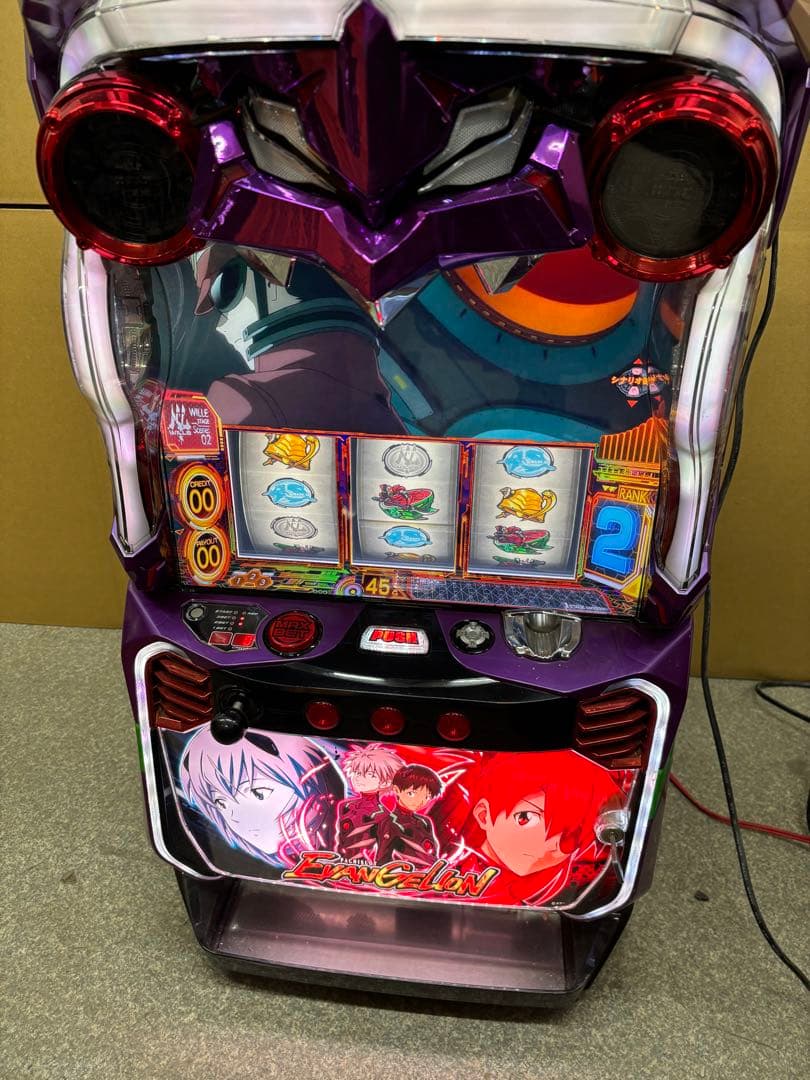 6号機 エヴァンゲリオンAT777 実機 家庭用フルセット！