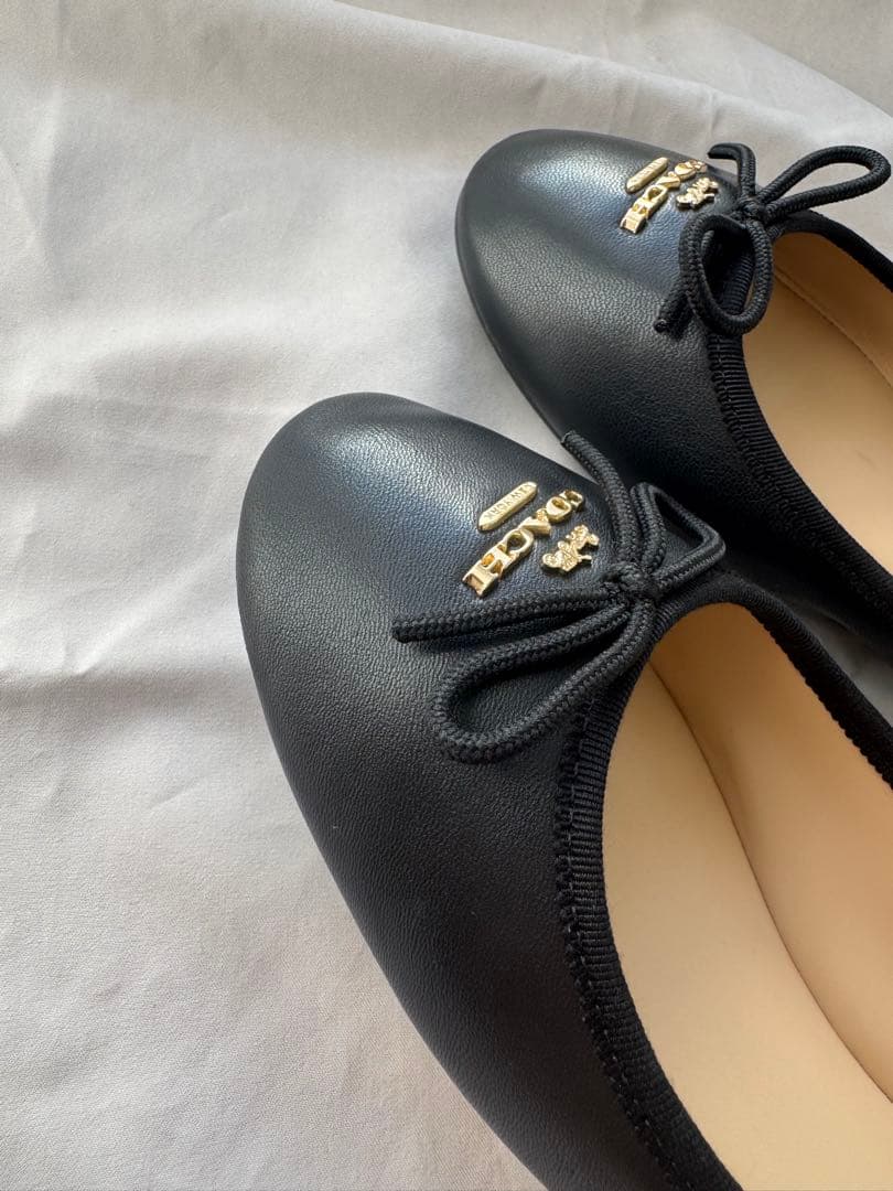 ●期間限定価格●☆極美品☆COACH ALINA LEATHER BALLET