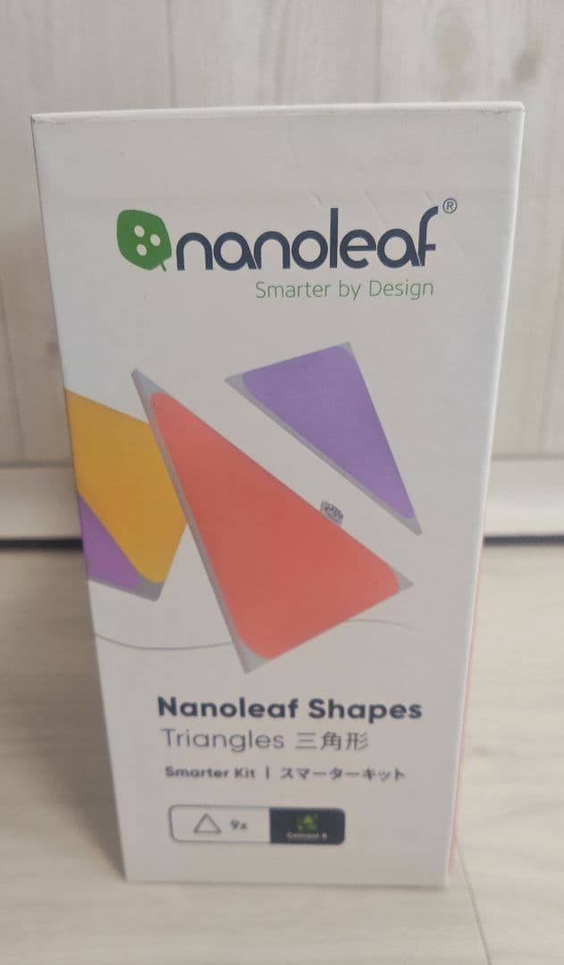 Nanoleaf Shapes Triangle スターターパック 9枚入り