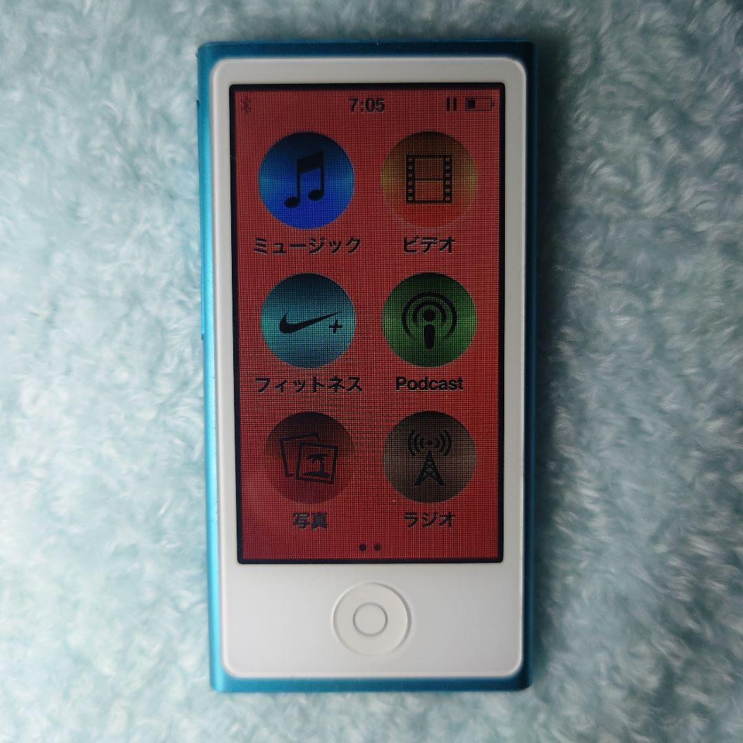 iPod nano 第7世代 16GB ブルー