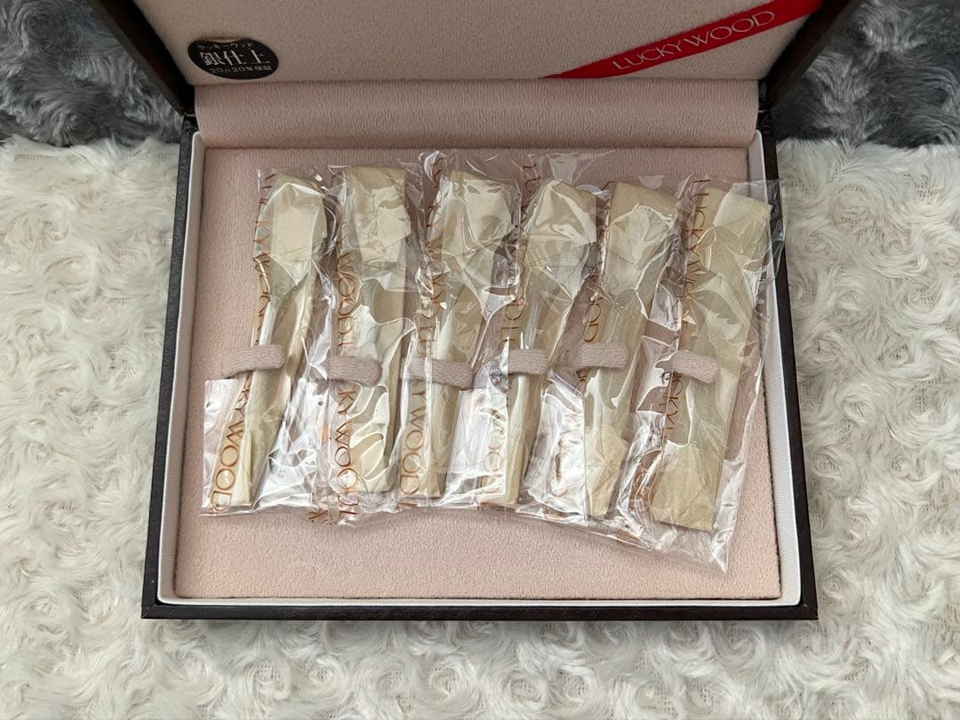 ラッキーウッド　カトラリーセット　パリ　スプーンセット〈６本セット〉