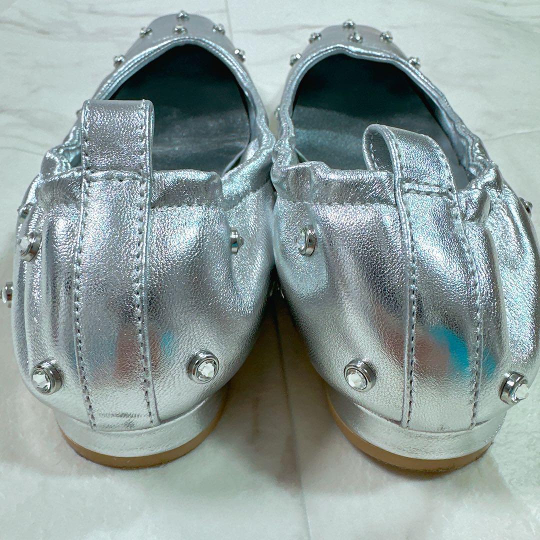 ツルバイマリコオイカワ Millenia バレエシューズ　今期　スタッズ