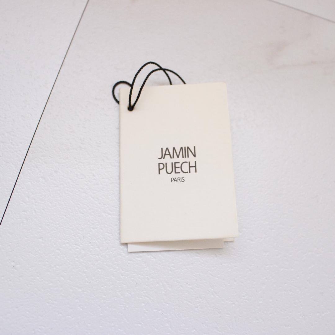 jelly様JAMIN PUECH ハンドバッグ スパンコール グレー ゴールド