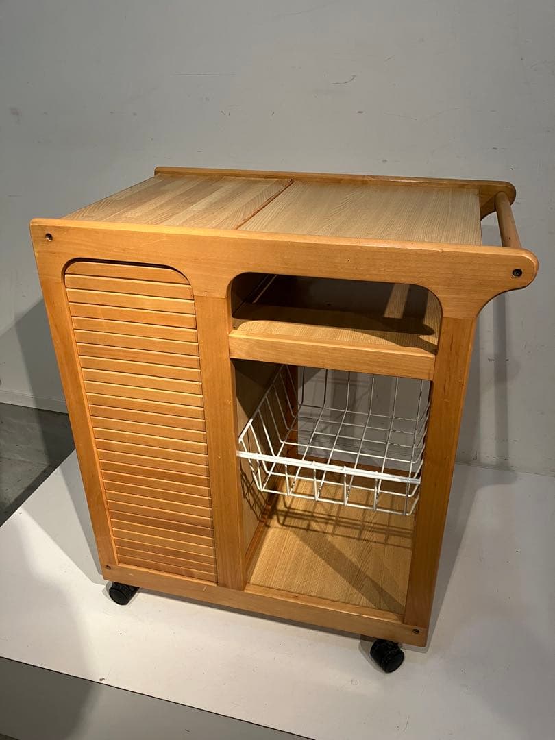 オールドコイズミ、キッチンワゴン、天童木工、秋田木工、昭和レトロ、和モダン