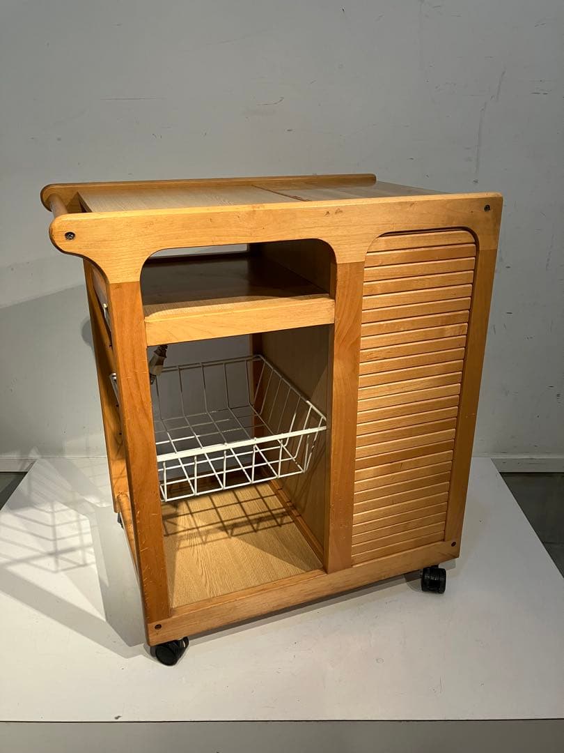 オールドコイズミ、キッチンワゴン、天童木工、秋田木工、昭和レトロ、和モダン