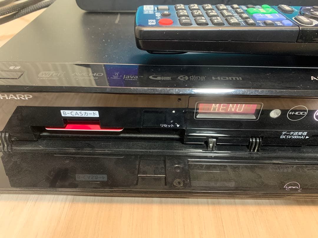 SHARP BD-W1800 ブルーレイディスクレコーダー