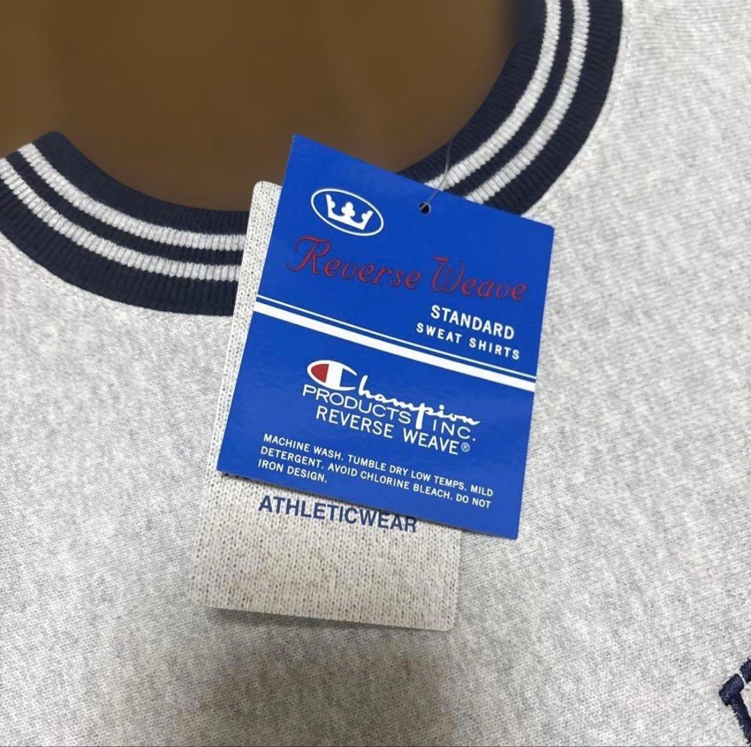 champion REVERSE WEAVE HILLSDALE 青単色タグ