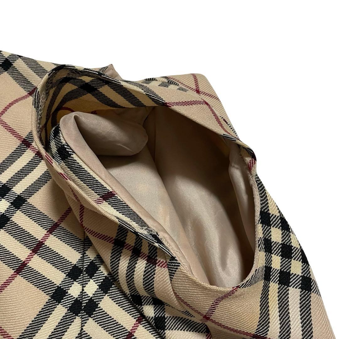 バーバリー　ワンピース　ノースリーブ　ノバチェック　レディース　38