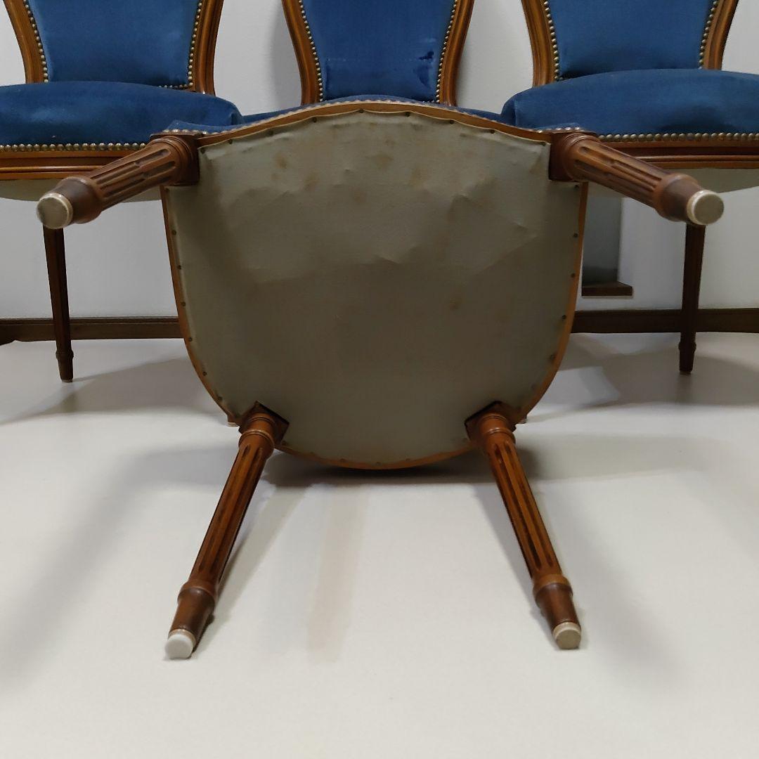 ①　1脚　France　chair　フランス　アンティーク　ダイニング　チェア