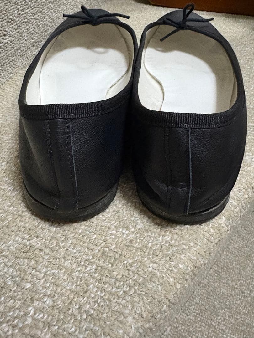 Repetto ブラック バレエシューズ　サイズ40