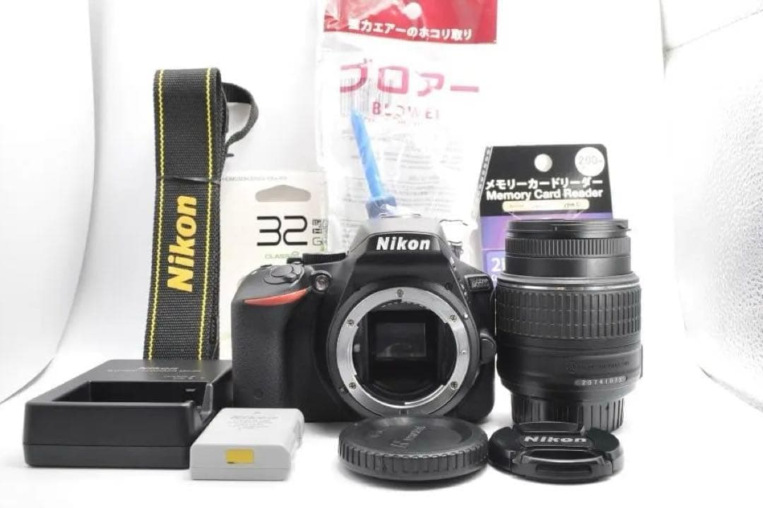 すぐ使える❤️Wi-Fi❤️Nikon D5500 デジタル一眼レフ スマホ転送