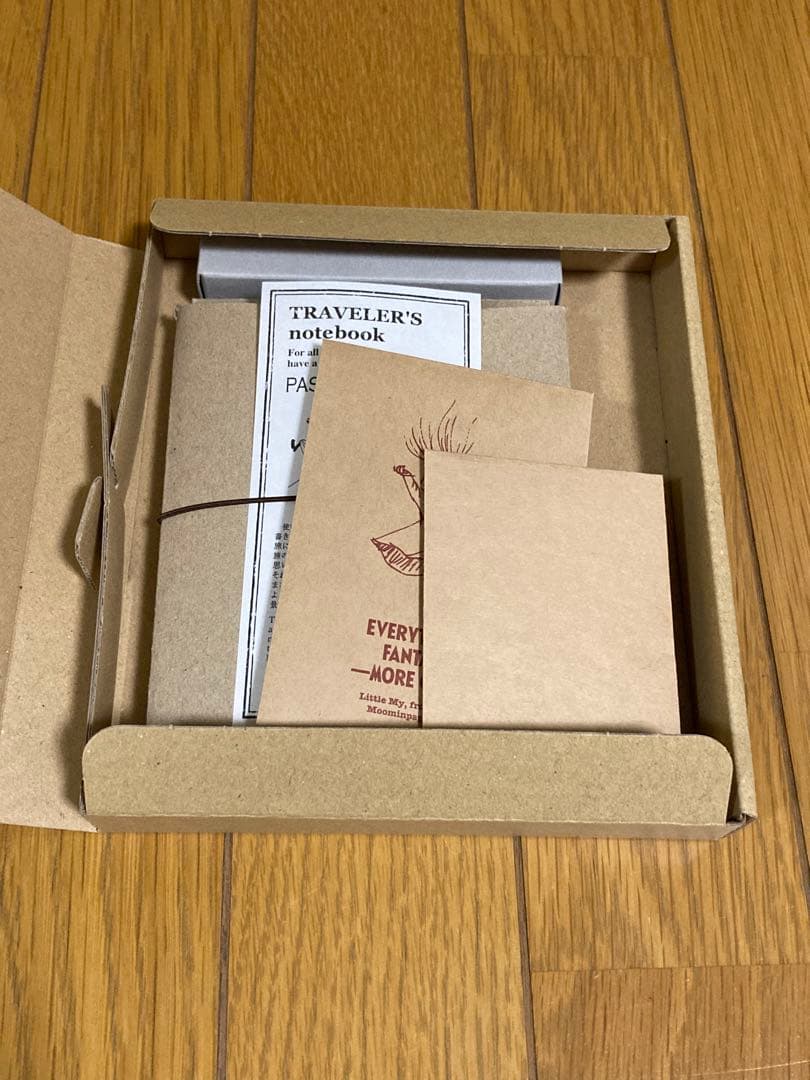 トラベラーズノート　限定　リトルミイ　パスポートサイズ　ムーミン