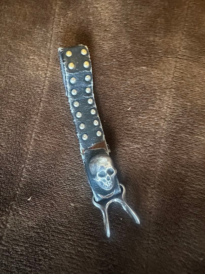 RUDE GALLERY CHAOS DESIGN シルバースカル キーホルダー