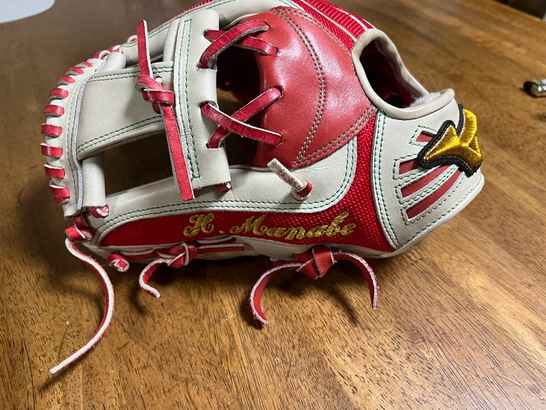 ミズノプロ軟式用坂本モデル左利き内野手用グローブ